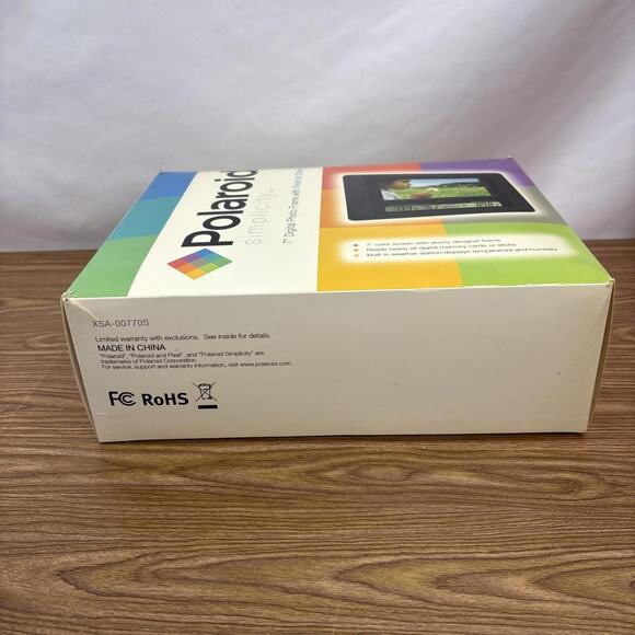 Polaroid Simplicity 7” Photo Frame And Weather Station XSA-00770S - Picture 6 of 6
